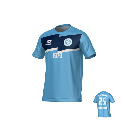 Zag Jersey - Sky Blue & Navy