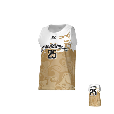 Smoke Sports Singlet - White