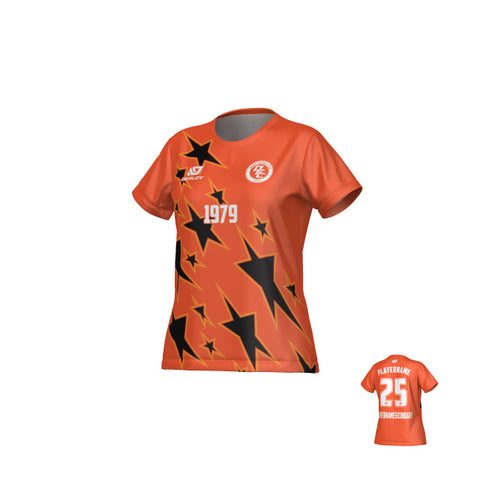 Stars Womens Jersey - Orange