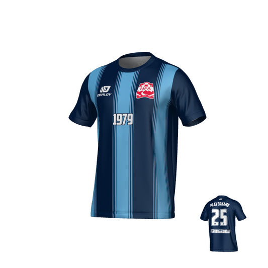 NEPEAN FA SUMMER - PILLARS - NAVY & SKY BLUE