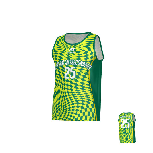 Vortex Sports Singlet - Green