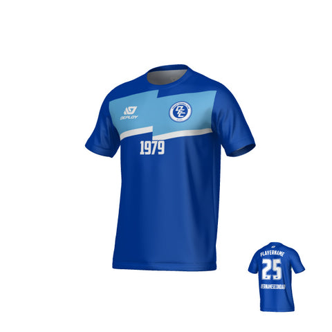 Zag Jersey - Royal Blue & Sky Blue