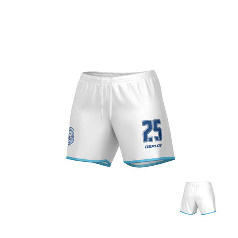 Girls With Goals - Womens Shorts - White