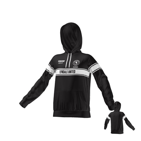 Lyndale United Football Club - Versa Hoodie (Black) - Youth