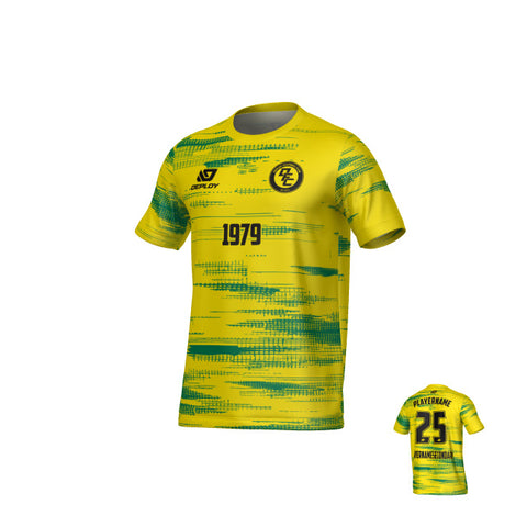 Distort Jersey - Yellow