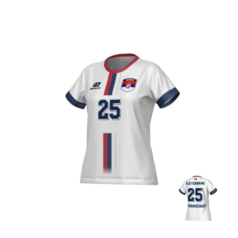 Serbia Away Womens Jersey