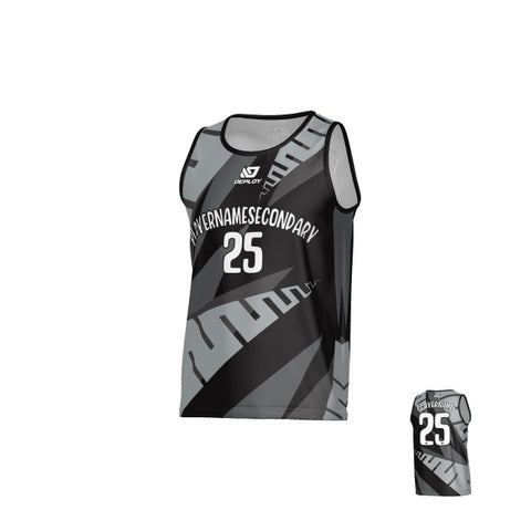Fern Sports Singlet - Black