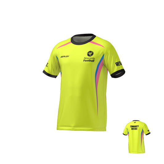 Football Newcastle - Community Referees Shirt - Deploy Football - Australia's Best Footballs & Soccer Balls