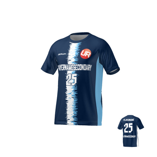 URBAN REC - FLIGHT JERSEY STATIC STRIPE - NAVY
