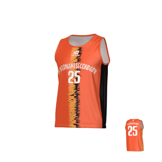 Quake Sports Singlet - Orange