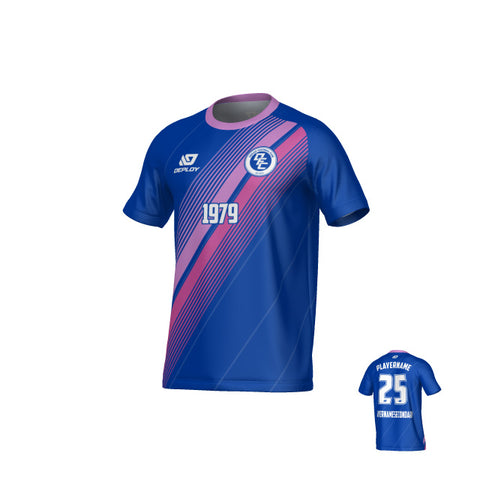Velocity Jersey - Royal Blue & Purple