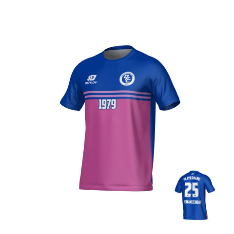Summit Jersey - Royal Blue & Purple