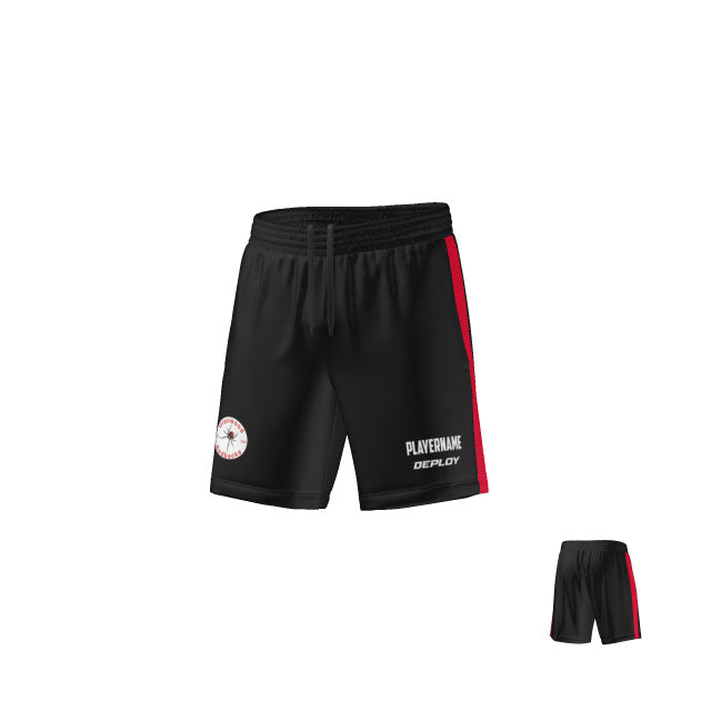 Glenwood Redbacks - Casual Shorts With Pockets - Deploy Football - Australia's Best Footballs & Soccer Balls
