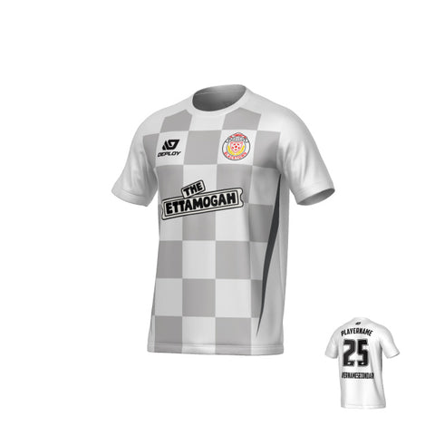 BDSFA SUMMER - CHECKERS - WHITE