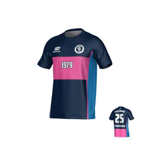 Shift Jersey - Navy & Pink