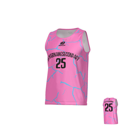 Cracks Sports Singlet - Pink