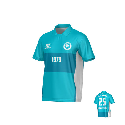 Shift Collared Jersey - Teal