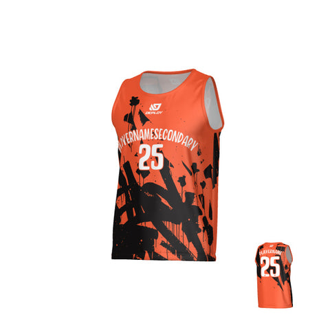 Paint Sports Singlet - Orange