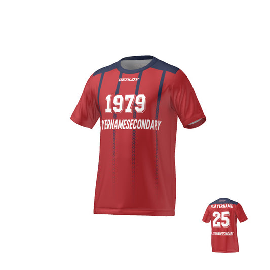 FLIGHT JERSEY 42 - RED - Deploy Football - Australia's Best Footballs & Soccer Balls
