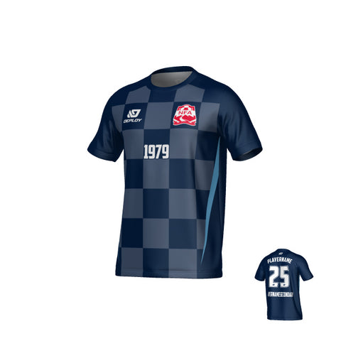 NEPEAN FA SUMMER - CHECKERS - NAVY