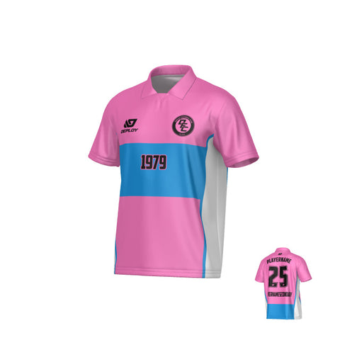 Shift Collared Jersey - Pink