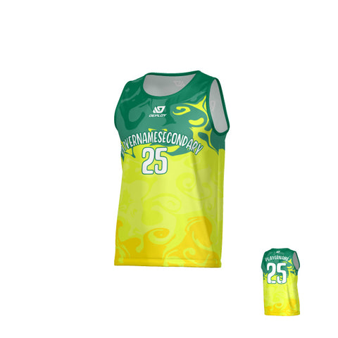 Smoke Sports Singlet - Green