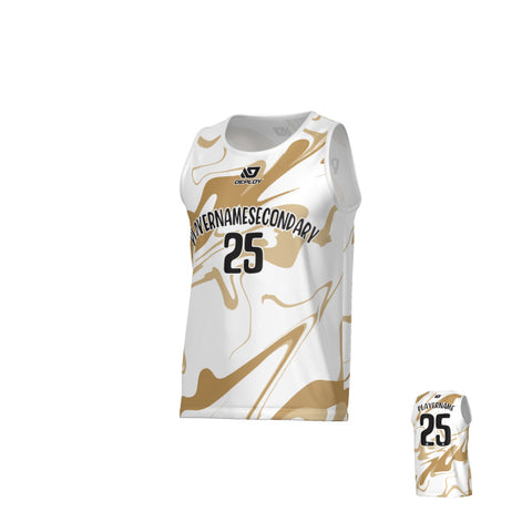 Marble Sports Singlet - White