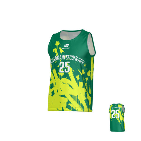 Paint Sports Singlet - Green