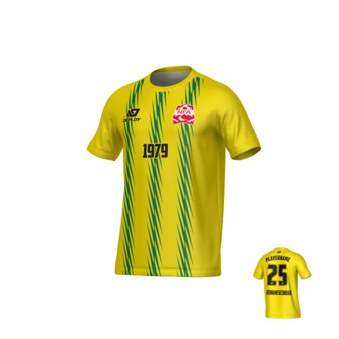 NEPEAN FA SUMMER - ZIG ZAG - YELLOW & GREEN