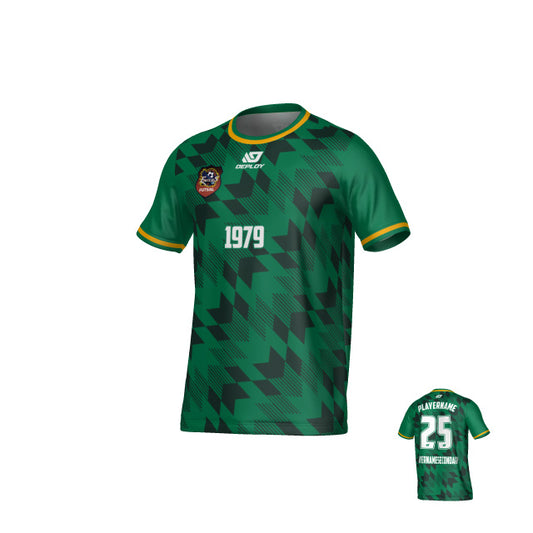 CHANDLER FUTSAL - LEAVES - GREEN & BLACK