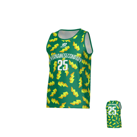 Lightning Sports Singlet - Green