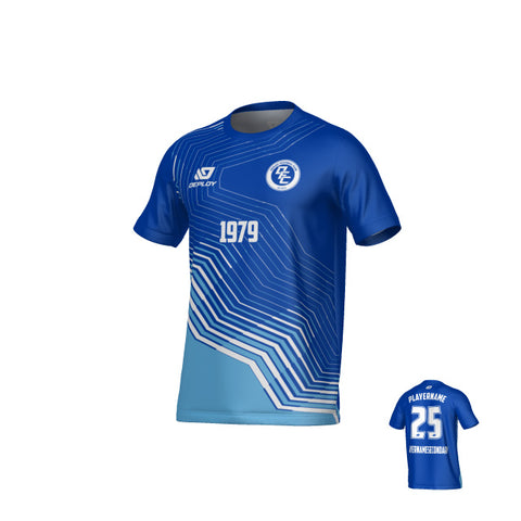 Circuit Jersey - Royal Blue & Sky Blue
