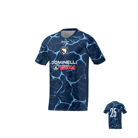 SUTHERLAND SHARKS FC - 2025 NPL THIRD JERSEY - Deploy Football - Australia's Best Footballs & Soccer Balls
