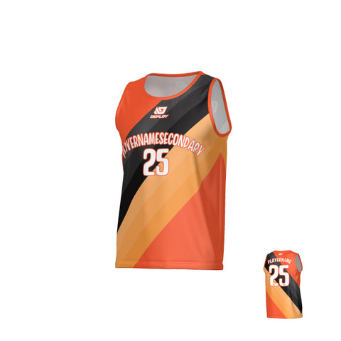 Sash Sports Singlet - Orange