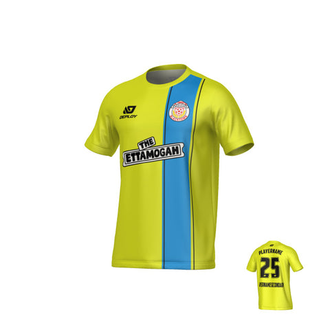 BDSFA SUMMER - EDGE - NEON YELLOW & SKY BLUE