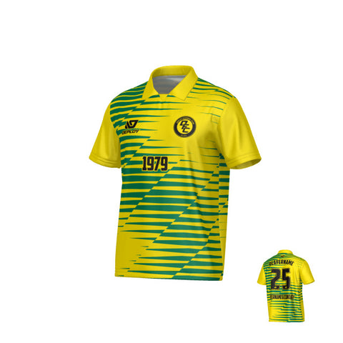 Static Collared Jersey - Yellow