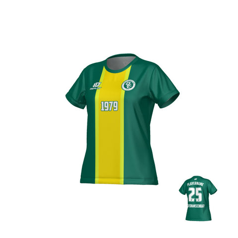 Stripe Womens Jersey - Green