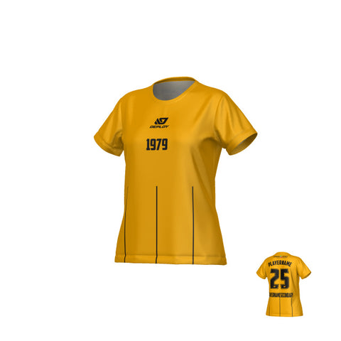DUBBO 6s SUMMER - LADIES LINEAR YELLOW