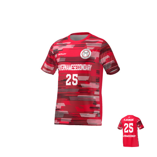 Northbridge FC - Flight Jersey Glitch - Red