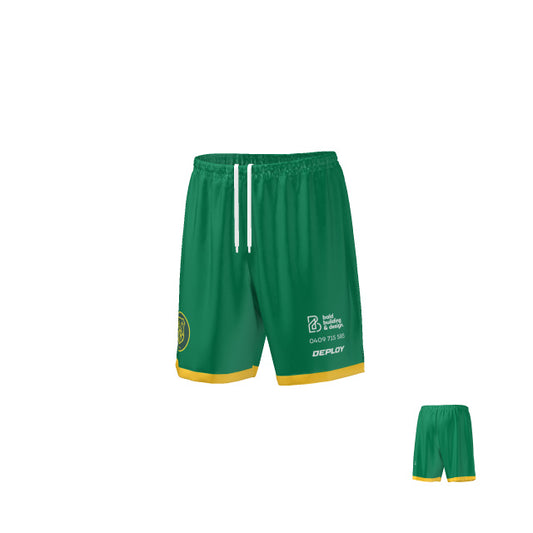 Orange CYMS - Unisex Playing Shorts - Deploy Football - Australia's Best Footballs & Soccer Balls