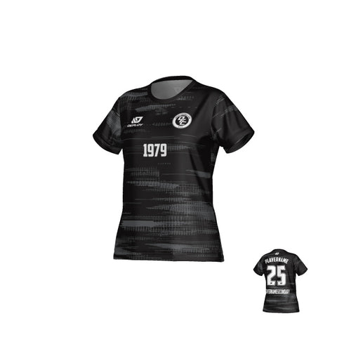 Distort Womens Jersey - Black