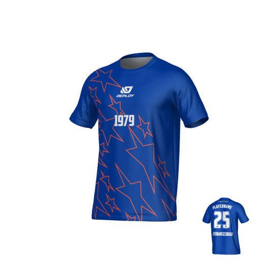 DUBBO 6s SUMMER - STARS ROYAL BLUE