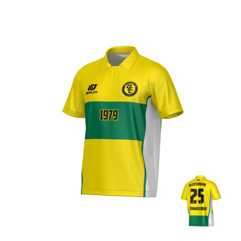Shift Collared Jersey - Yellow