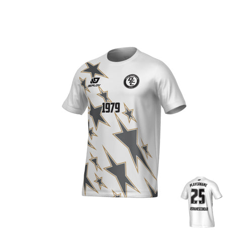 Stars Jersey - White