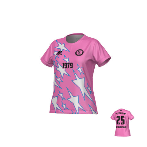 Stars Womens Jersey - Pink