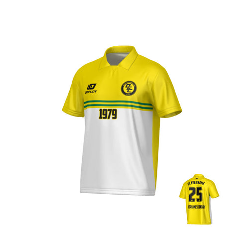 Summit  Collared Jersey - Yellow