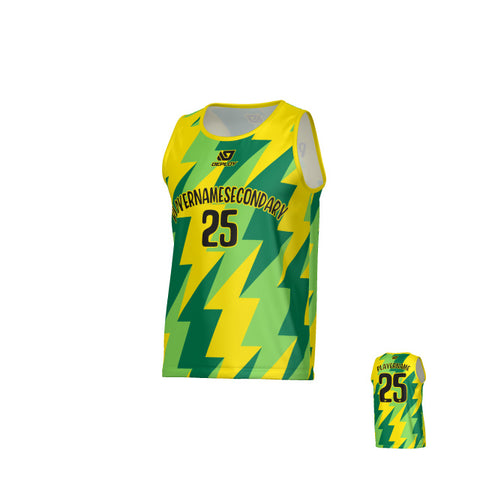 Bolts Sports Singlet - Yellow