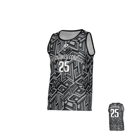 Maze Sports Singlet - Black