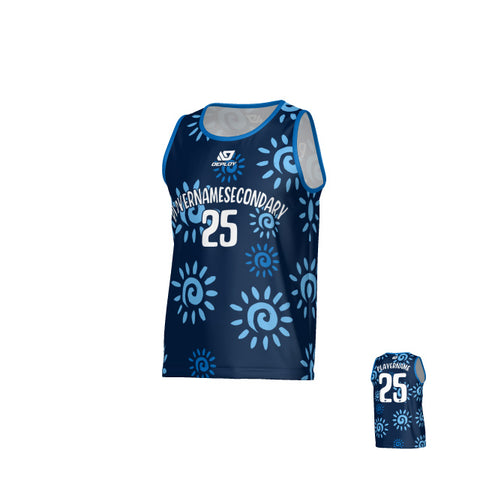 Sun Sports Singlet - Navy