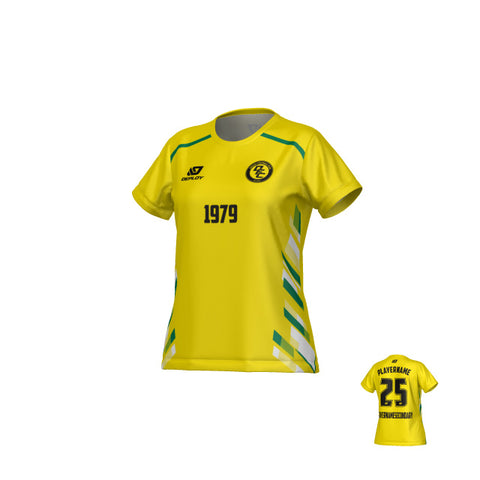 Turbo Womens Jersey - Yellow